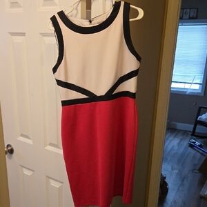 Calvin Klein Colorblock Mini Dress